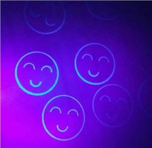 Antifalsificación inorgánica pigmento fluorescente en polvo aceite disolvente