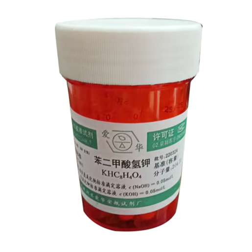 KHP C8H5O4K 877-24-7 0.3g por botella de ftalato de potasio monobásico